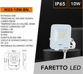 Proiettore SMD LED da Esterno UNIVERSO IK03-10W 10W | CCT Selezionabile 3000K-4000K-6500K IP65 930lm