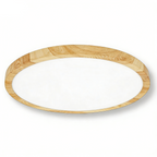Plafoniera Ultra Slim Rotonda Effetto Legno - LV-400-L3C - immagine 2