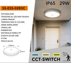 Plafoniera SMD LED Circolare con Sensore - SS-ESS-02B3C - immagine 7