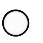 Plafoniera Ultra Slim Rotonda Nera UNIVERSO LV-400-N3C 32W - immagine 3