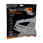 Striscia LED Flessibile RGB UNIVERSO 10M-24V-RGB - 140W SMD - immagine 4