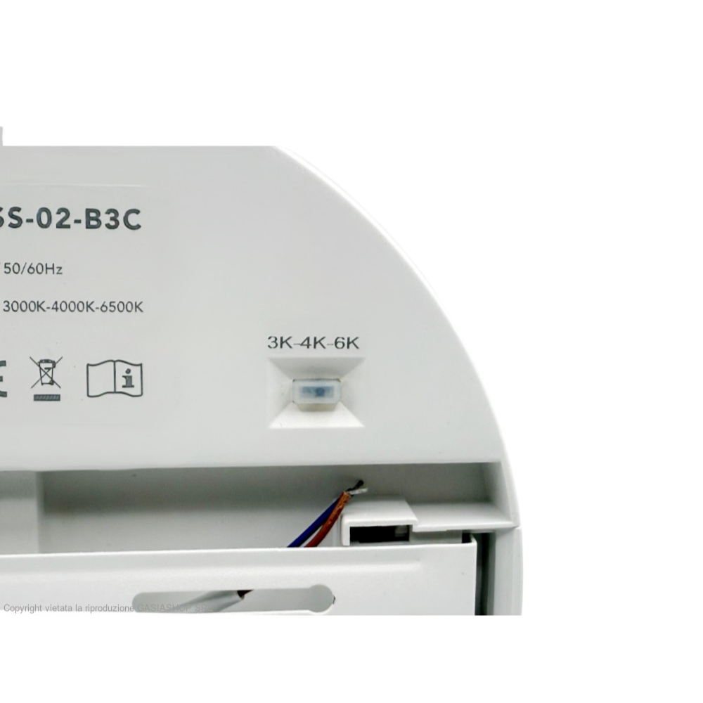 Plafoniera Circolare SMD LED Esterno UNIVERSO ESS-02-B3C 29W | Switch CCT 3000K-4000K-6500K IP65