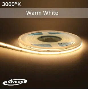 Striscia LED COB Monocolore 65W 6900 Lumen DC24V | Bobina 5m 480 LED/m CRI≥80 IP20