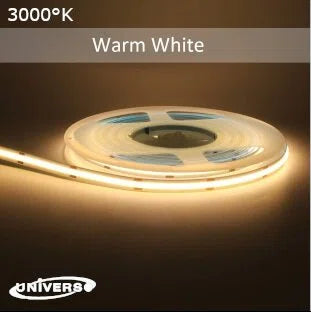 Striscia LED COB Monocolore 45W 4500 Lumen DC12V | Bobina 5m 480 LED/m IP20