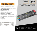UNIVERSO RG-24V-200W Alimentatore switching dimmer con - immagine 7