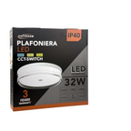 Plafoniera Circolare SMD LED UNIVERSO BL400-B3C 32W - Switch - immagine 4