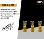 Confezione da 50 Pezzi - Terminale Capicorda - FDD5.5-250 - immagine 4