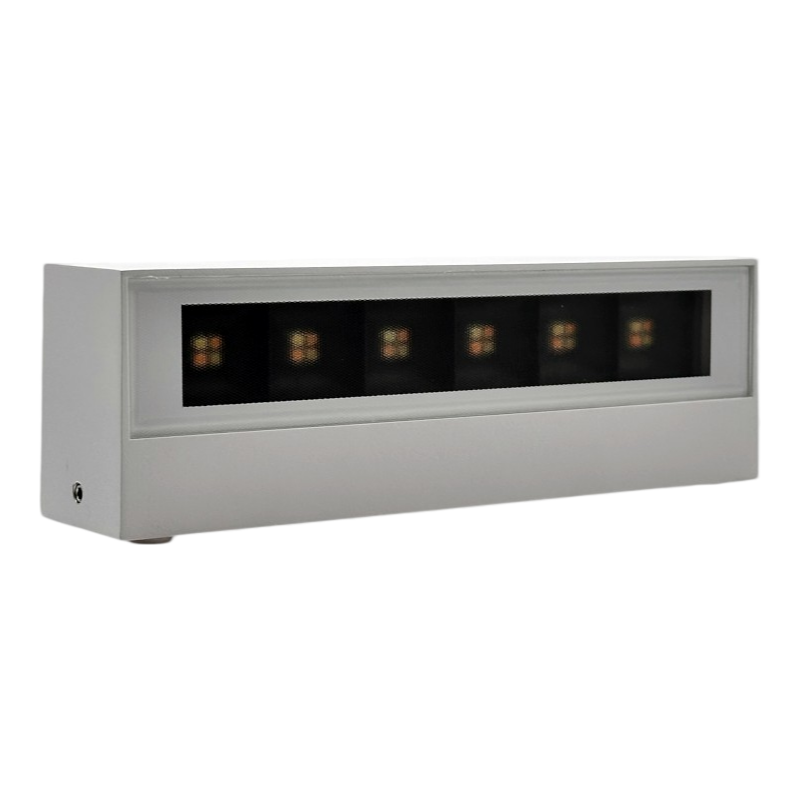 Lampada Applique LED da Muro Universo 176-B3C 14W – Wall Light IP65, Colore Luce Selezionabile CCT 3in1