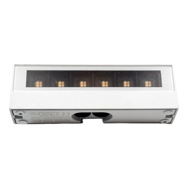 Lampada Applique LED da Muro Universo 176-B3C 14W – Wall Light IP65, Colore Luce Selezionabile CCT 3in1