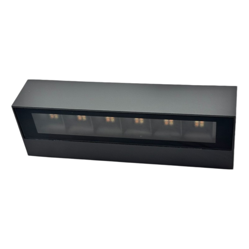 Lampada Applique LED da Muro Universo 176-G3C 14W – Wall Light IP65, Colore Luce Selezionabile CCT 3in1