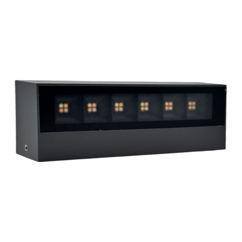 Lampada Applique LED da Muro Universo 176-G3C 14W – Wall Light IP65, Colore Luce Selezionabile CCT 3in1