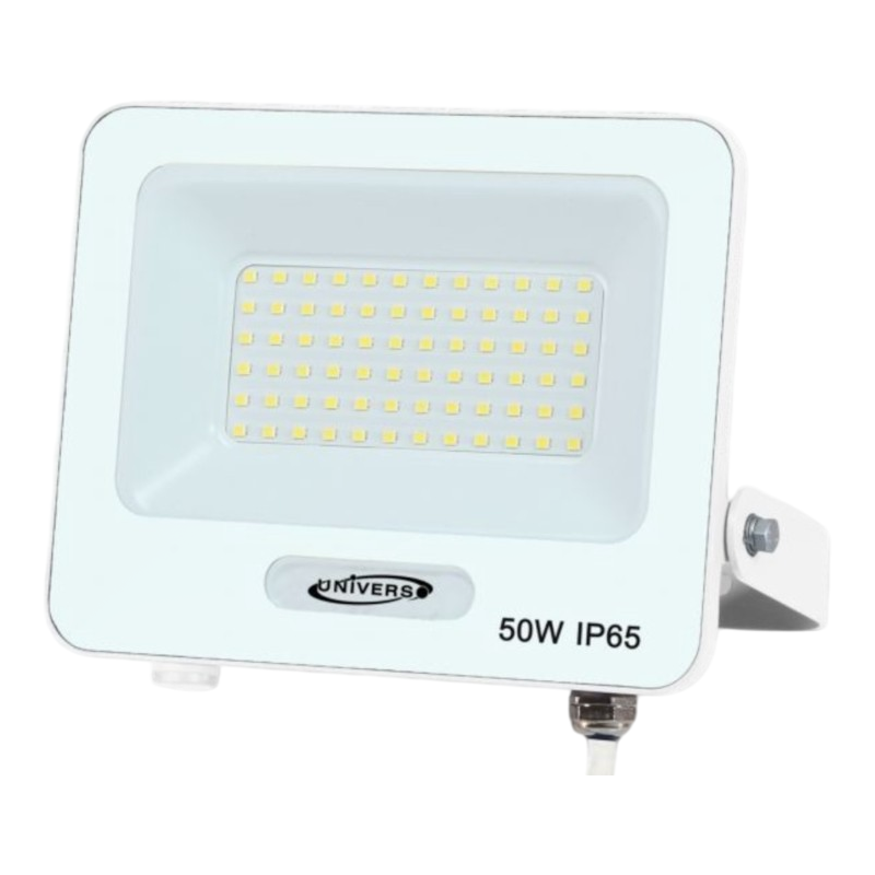 Proiettore SMD LED Slim UNIVERSO EK05-50W-B 50W | CCT Selezionabile 3000K-4000K-6500K IP65 Bianco