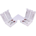 Connettore Angolare per Strip LED Monocolore 2 Pin 10mm | Spinotto 12V/24V SMD | Confezione 5 Pezzi