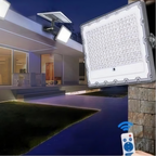 Proiettore LED a Batteria con Pannello Solare - SL-500W - immagine 2
