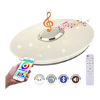 Plafoniera LED Circolare 62W RGB 3in1 - Effetto Cielo