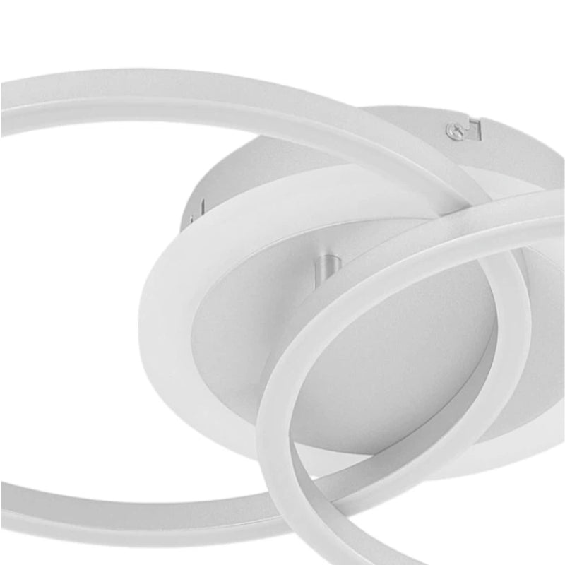 Lampadario LED SMD a Soffitto Design Anelli UNIVERSO C35 42W | CCT Selezionabile 3000K-4000K-6500K