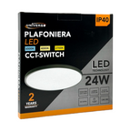 Plafoniera Ultra Slim SMD LED Rotonda UNIVERSO LV-300-N3C - immagine 6