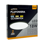 Plafoniera Ultra Slim SMD LED Rotonda UNIVERSO LV-230-N3C - immagine 6