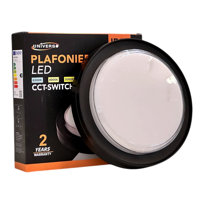 Plafoniera LED SMD Rotonda Esterno UNIVERSO XG-909-N3C 23W | Switch CCT 3in1 3000K-4000K-6500K IP65