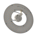 Plafoniera Circolare LED Magnetica T9 CCT 3in1 34W Ø23cm | Attacco G10q 3000K-4000K-6500K