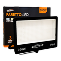 Proiettore LED Ultra Slim SMD UNIVERSO FT02-300N3C 300W | CCT Selezionabile IP66