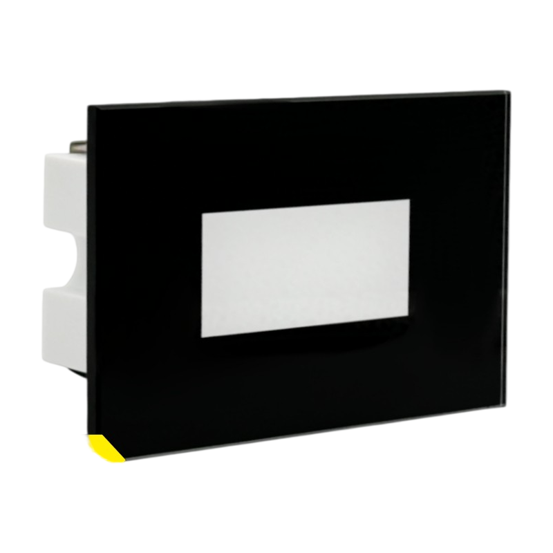 Segnapasso LED Rettangolare in Vetro UNIVERSO ES37-N3C 4W | CCT Switch IP65