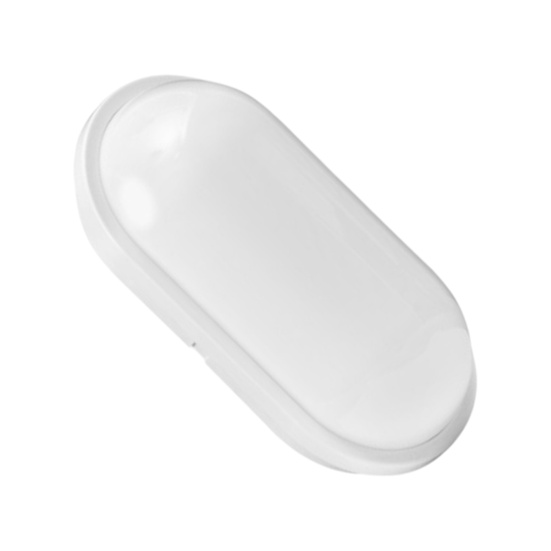 Plafoniera LED Ovale Esterno IP65 18W 1900 Lumen | Colore Bianco