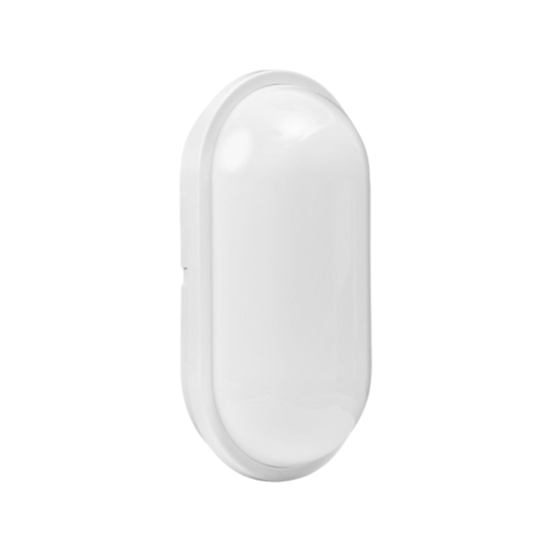 Plafoniera LED Ovale Esterno IP65 18W 1900 Lumen | Colore Bianco