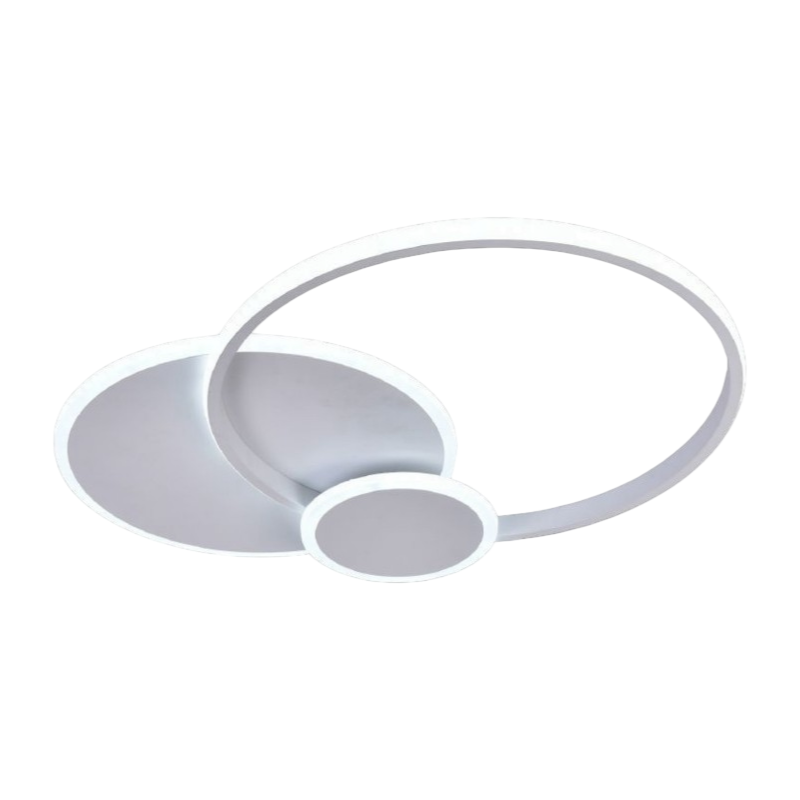 Plafoniera LED SMD Design Circolare UNIVERSO C32-3C 37W | CCT 3in1 Selezionabile