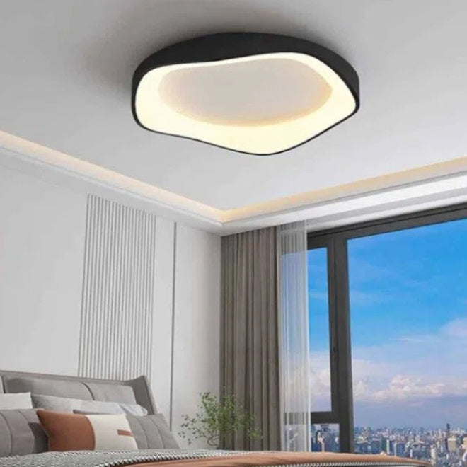 Plafoniera LED Design Onda Nera 38W | CCT 3in1 3000K-4000K-6500K