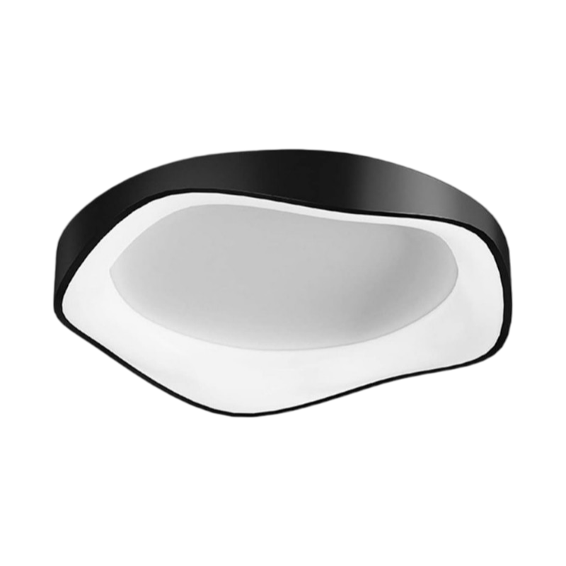Plafoniera LED Design Onda Nera 38W | CCT 3in1 3000K-4000K-6500K