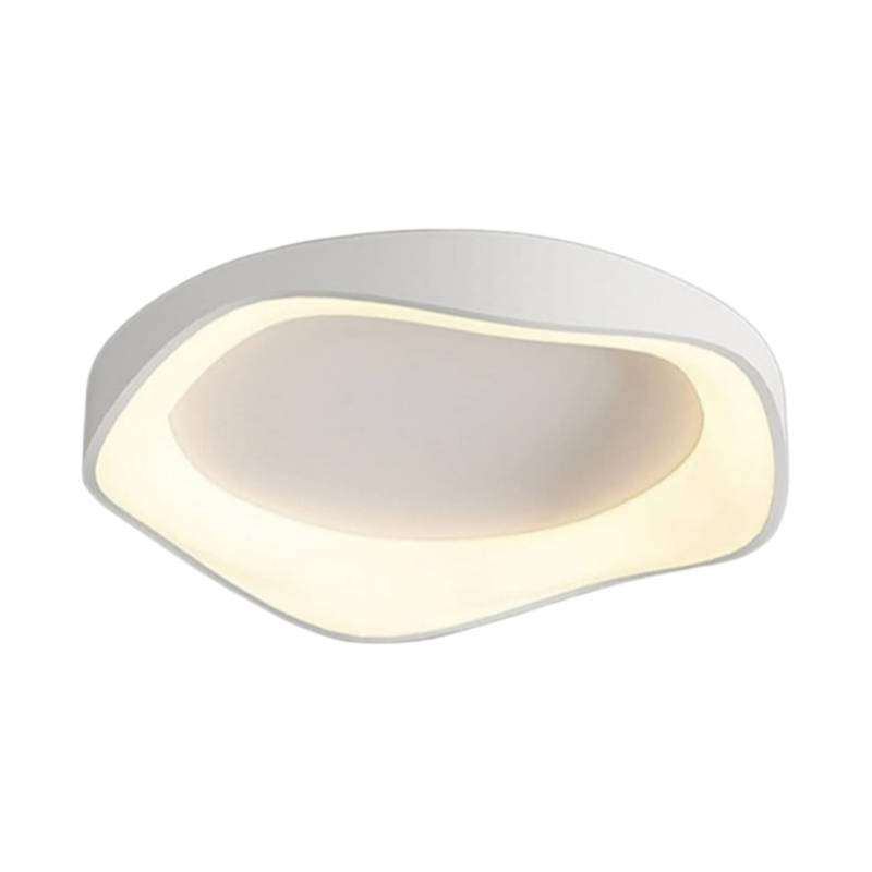 Plafoniera LED Design Onda Bianca 38W | CCT 3in1 3000K-4000K-6500K