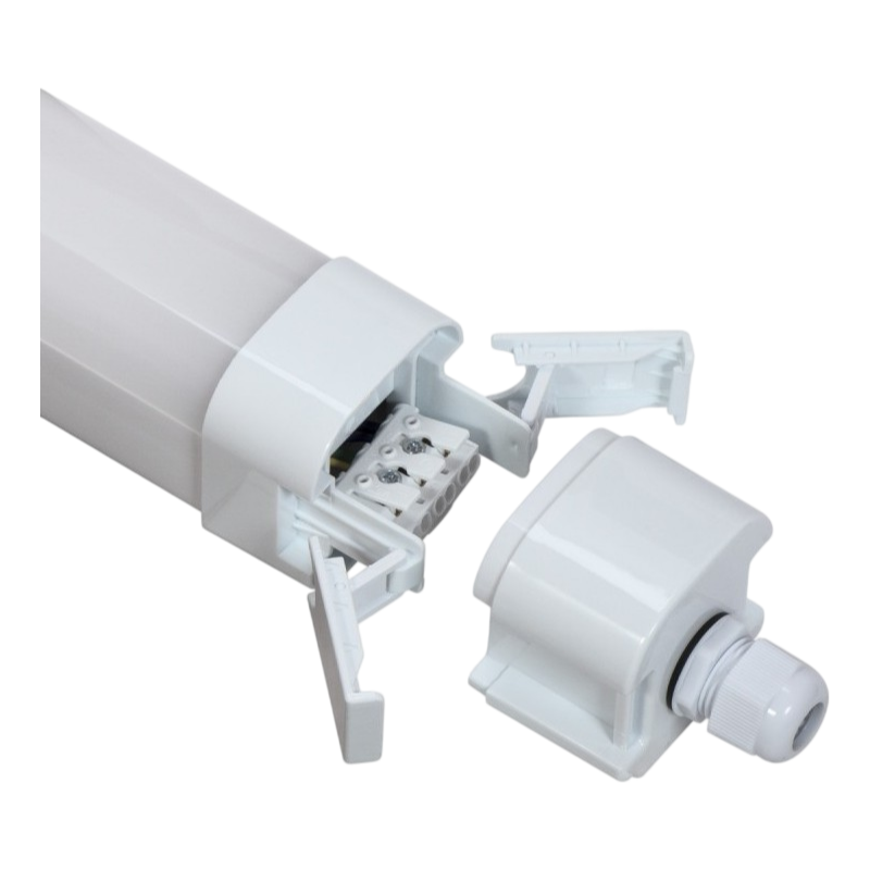 Plafoniera Lineare 120cm 36W da Esterno IP65 Raccordabile | 4160 Lumen - Bianco Freddo 6500K