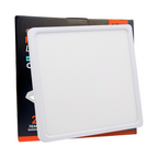 Plafoniera Ultra Slim Quadrata Bianca UNIVERSO PQ-450-B3C