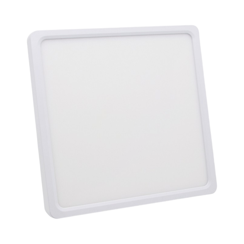 Plafoniera Ultra Slim Quadrata Bianca UNIVERSO PQ-450-B3C 45W | CCT 3in1 IP40