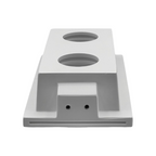 Portafaretto Doppio in Gesso Rettangolare UNIVERSO GS-24 - immagine 7