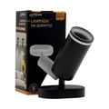 Applicata da Muro con Portalampada GU10 UNIVERSO TS-1N | Colore Nero