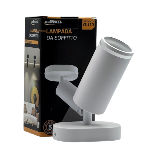 Applicata da Muro con Portalampada GU10 UNIVERSO TS-1B
