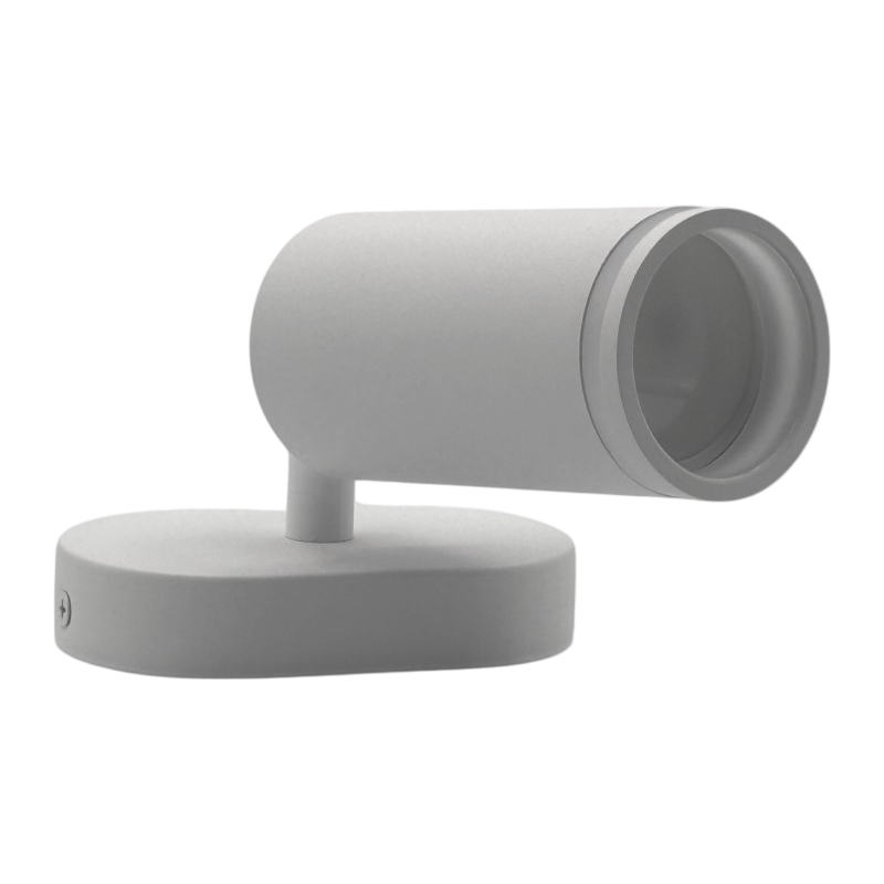 Applicata da Muro con Portalampada GU10 UNIVERSO TS-1B | Colore Bianco