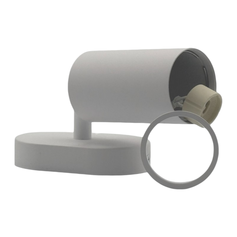Applicata da Muro con Portalampada GU10 UNIVERSO TS-1B | Colore Bianco