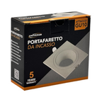 Portafaretto Quadrato Orientabile da Incasso - P38-B1 - immagine 2