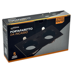 Portafaretto Doppio Rettangolare Orientabile da - P38-N2 - immagine 6
