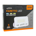 Proiettore LED Ultra Slim SMD UNIVERSO FT01-20B3C 20W - CCT - immagine 2