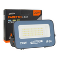 Proiettore LED Ultra Slim SMD UNIVERSO FT01-20G3C 20W | CCT Selezionabile IP66