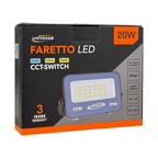 Proiettore LED Ultra Slim SMD UNIVERSO FT01-20G3C 20W - CCT - immagine 2