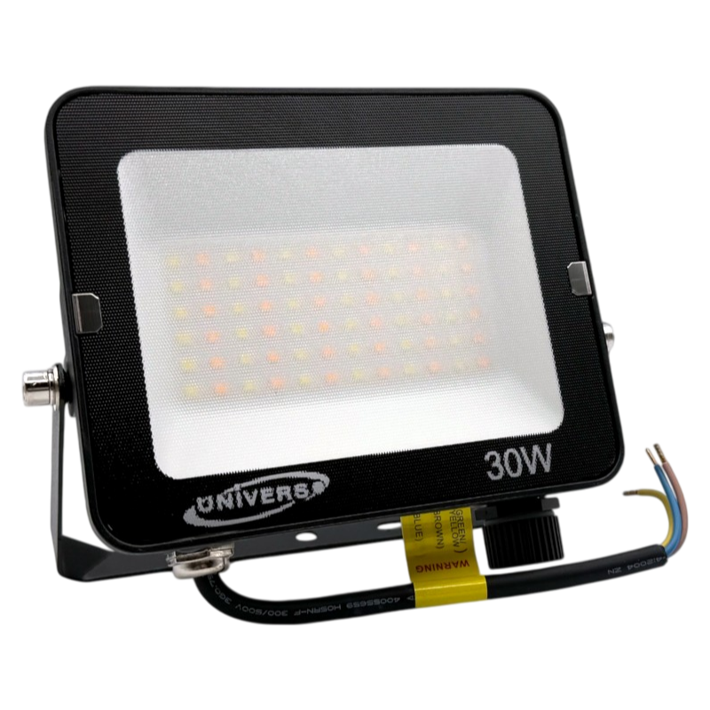 Proiettore SMD LED Slim UNIVERSO AC-30W-N3C 30W | CCT 3in1 Selezionabile IP65 Nero