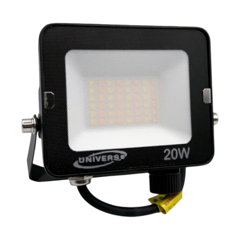 Proiettore SMD LED Slim UNIVERSO AC-20W-N3C 20W | CCT 3in1 Selezionabile IP65 Nero