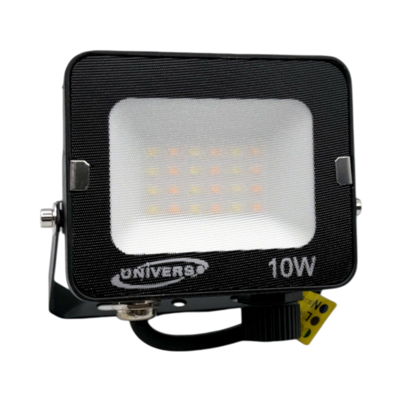 Proiettore SMD LED Slim UNIVERSO AC-10W-N3C 10W | CCT 3in1 Selezionabile IP65 Nero