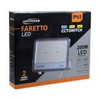 Proiettore SMD LED Slim UNIVERSO BK05-200W-B3C 200W - CCT - immagine 2