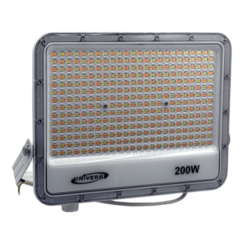 Proiettore SMD LED Slim UNIVERSO BK05-200W-B3C 200W | CCT 3in1 Selezionabile IP65 Bianco